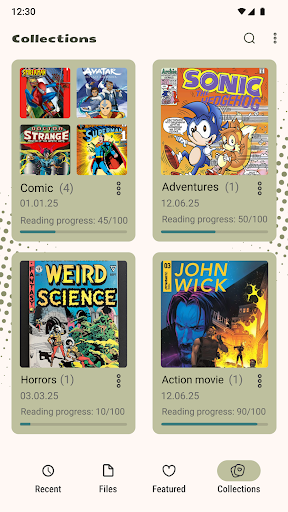 Comic Book Reader (cbz/cbr) screenshot 10