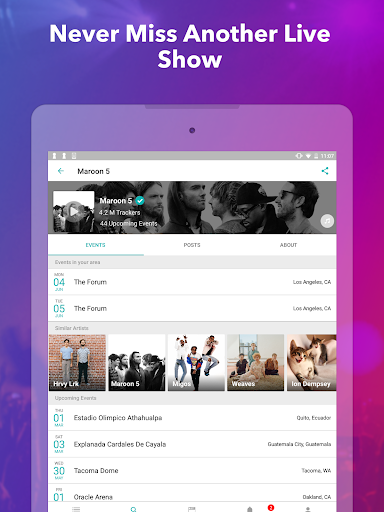 Bandsintown Concerts screenshot 5