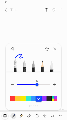 Samsung Notes screenshot 1