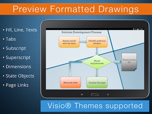 VSD Viewer for Visio Drawings screenshot 6