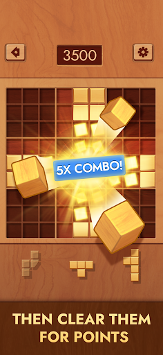 Woodoku - Wood Block Puzzle screenshot 1