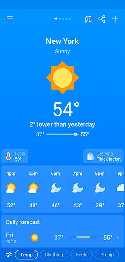 Weather & Clima - Weather Sky screenshot 21