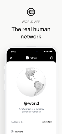 World App - Real Human Network screenshot 1