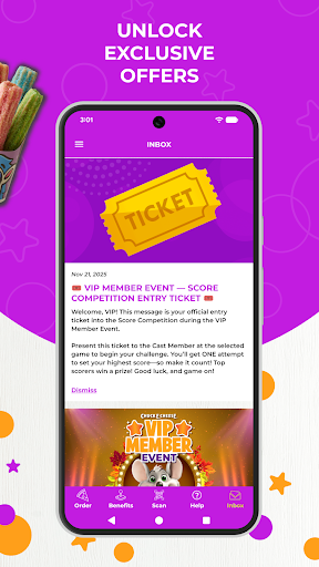 Chuck E. Cheese Fun Pass screenshot 1