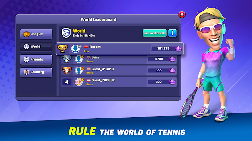 Mini Tennis: Perfect Smash screenshot 18