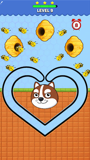 Draw to Save: Dog Puzzle screenshot 27