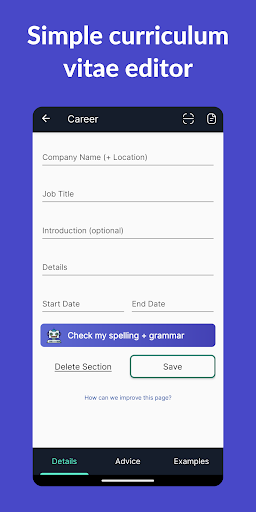 Resume Builder - CV Engineer screenshot 2