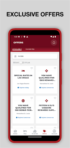 Caesars Rewards Resort Offers screenshot 16