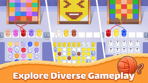 Knit Madness - Wool Color Sort screenshot 7