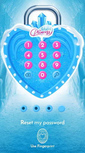 Winter Princess Diary: Lock screenshot 11