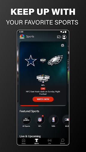 The NBC App - Stream TV Shows screenshot 1