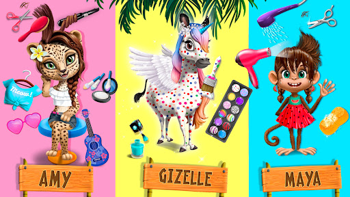 Jungle Animal Hair Salon 2 screenshot 1