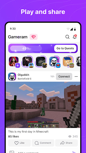 Gameram: Find gaming teammates screenshot 1