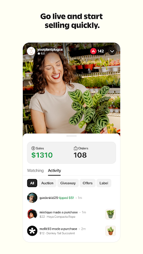 Whatnot: Shop, Sell, Connect screenshot 1