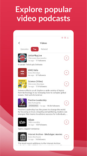 Offline Podcast App: Player FM screenshot 6