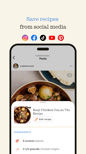 ReciMe: Recipes & Meal Planner screenshot 1