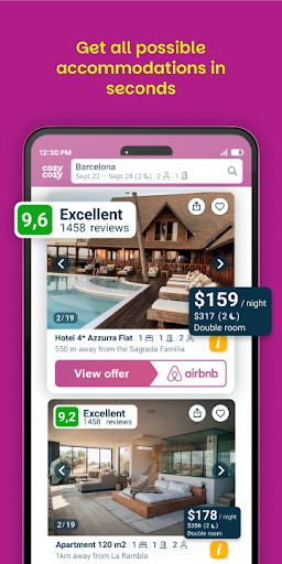 Cozycozy: All accommodations screenshot 4