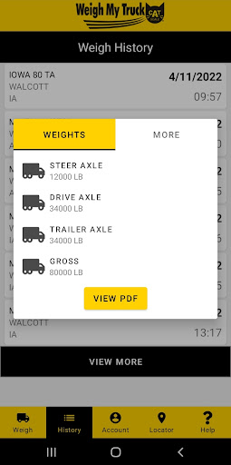 Weigh My Truck screenshot 4