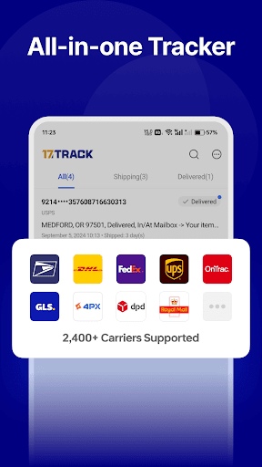 17TRACK Package Tracker screenshot 1