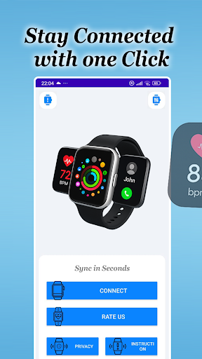 SmartWatch Connect for Android screenshot 1