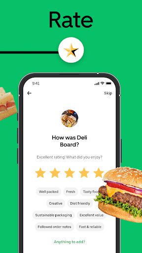 Uber Eats: Food and Grocery screenshot 1