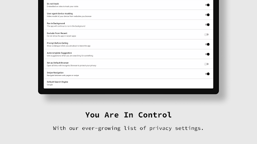 Incognito Browser - Go Private screenshot 7