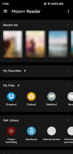 Moon+ Reader screenshot 2