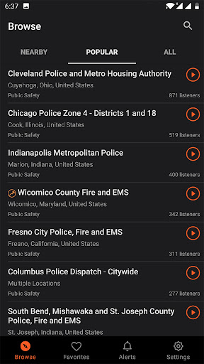 Police Scanner - Live Radio screenshot 7