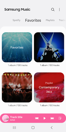 Samsung Music screenshot 1