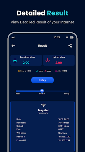 Wifi Speed Test - Speed Test screenshot 1