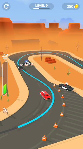 Line Race: Police Pursuit screenshot 2