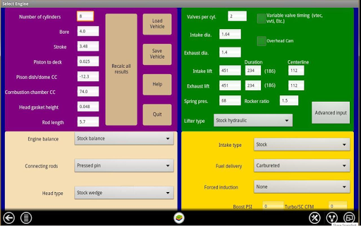 Virtual Dyno PRO screenshot 3