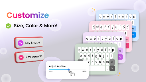 Big Keyboard: Easy Homescreen screenshot 4