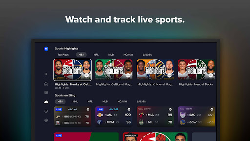 Sling: Live TV + Freestream screenshot 20