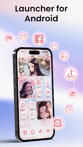 Launcher OS - Themes & Widgets screenshot 2