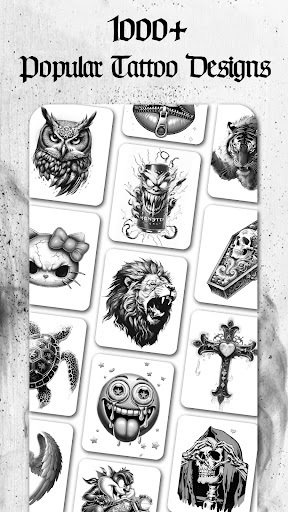 Tattoo Coloring games screenshot 18