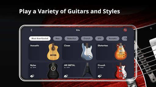 Real Guitar: acoustic electric screenshot 7