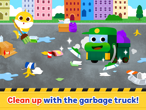 Baby Shark Car Town: Kid Games screenshot 14
