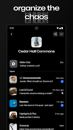GroupMe screenshot 2