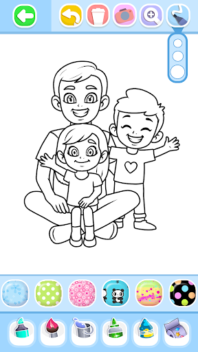 Family Love Coloring Book screenshot 5
