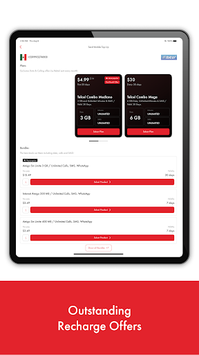Rebtel: Recharges And Calls screenshot 7