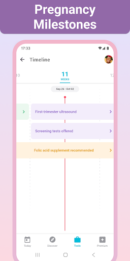 Pregnancy + | Tracker App screenshot 2