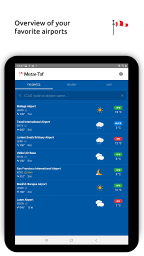 Metar-Taf - Visual decoder screenshot 2
