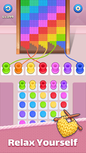 Knit Madness - Wool Color Sort screenshot 2