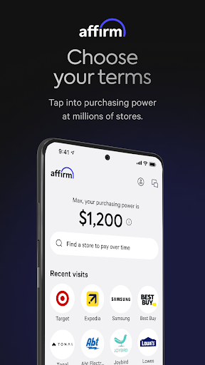 Affirm: Buy now, pay over time screenshot 3