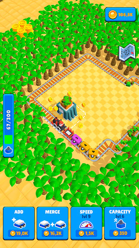 Train Miner: Idle Railway Game screenshot 12