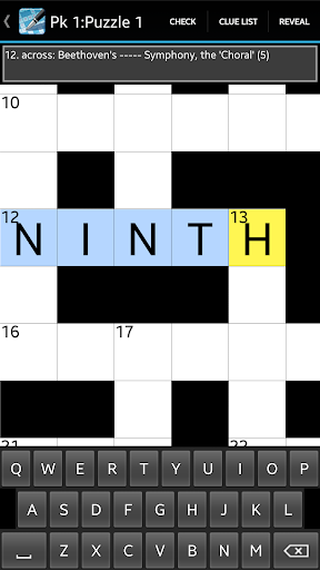 Crossword screenshot 2
