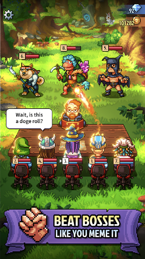 Knights of Pen and Paper 3 RPG screenshot 1