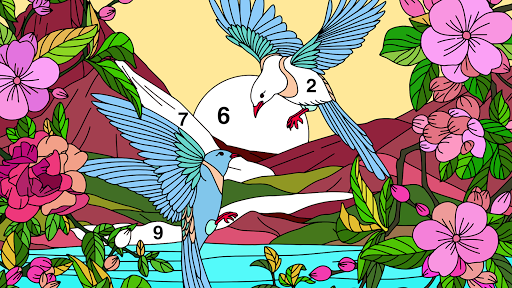 Coloring Book: Color by Number screenshot 7