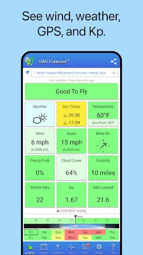 UAV Forecast for Drone Pilots screenshot 2